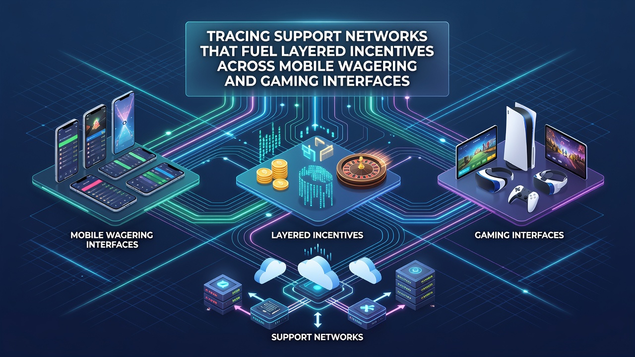 Darstellung von gestaffelten Anreizen und Support-Kanälen in mobilen Gaming-Interfaces